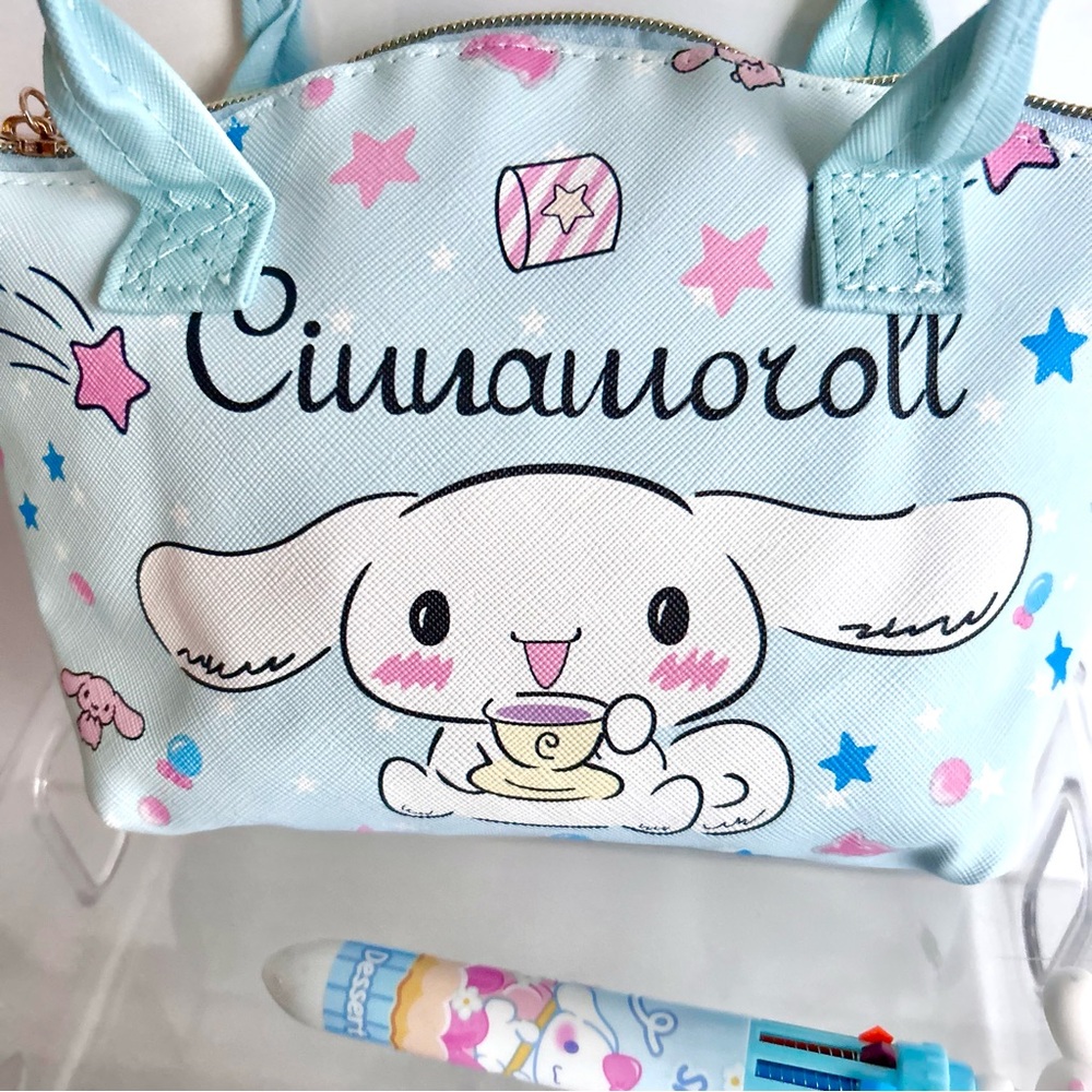 🩵(CIN320) Cinnamoroll Adorable 4-Piece Purse Bundle! - Picture 2 of 8